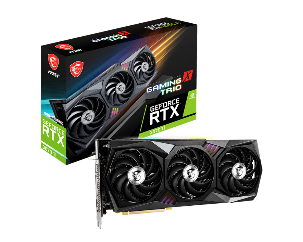 MSI GeForce RTX 3070 Ti GAMING X TRIO 8GB Used GPU