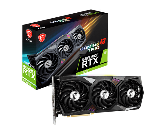 MSI GeForce RTX 3070 Ti GAMING X TRIO 8GB Used GPU