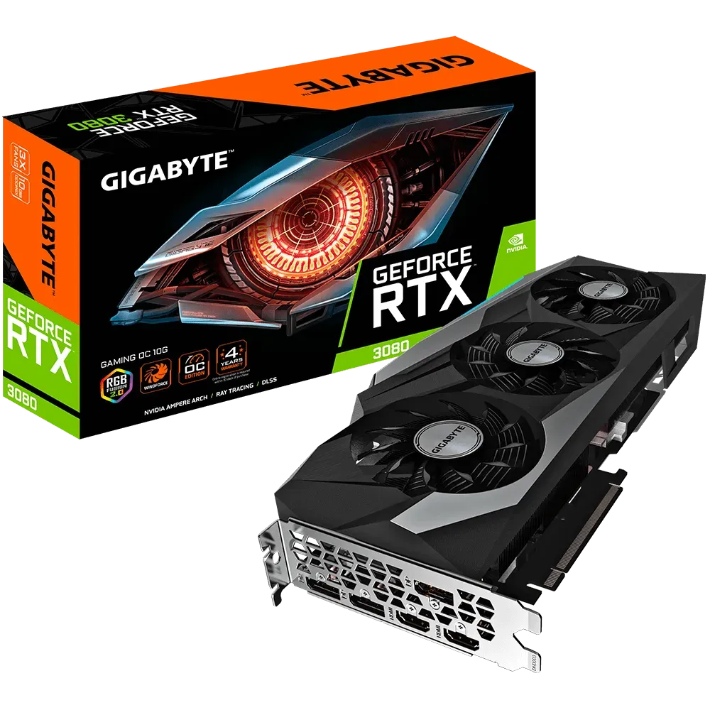Gigabyte GeForce RTX 3080 GAMING OC 10GB Used GPU