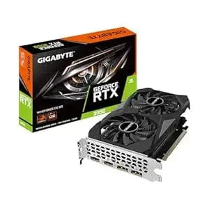 Buy the Gigabyte Nvidia Geforce RTX 3050 6Gb Twin X2 Used GPU