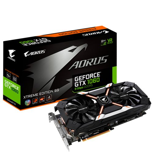 Gigabyte AORUS GeForce GTX 1060 6GB Xtreme Edition Used GPU