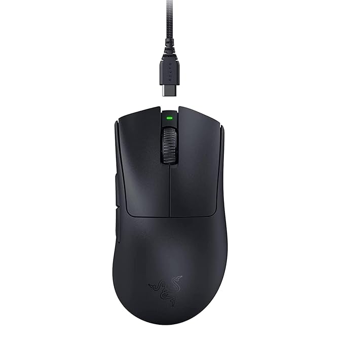 Razer DeathAdder V3 Pro Wireless Gaming Mouse 63g Ultra Lightweight Used Mouse