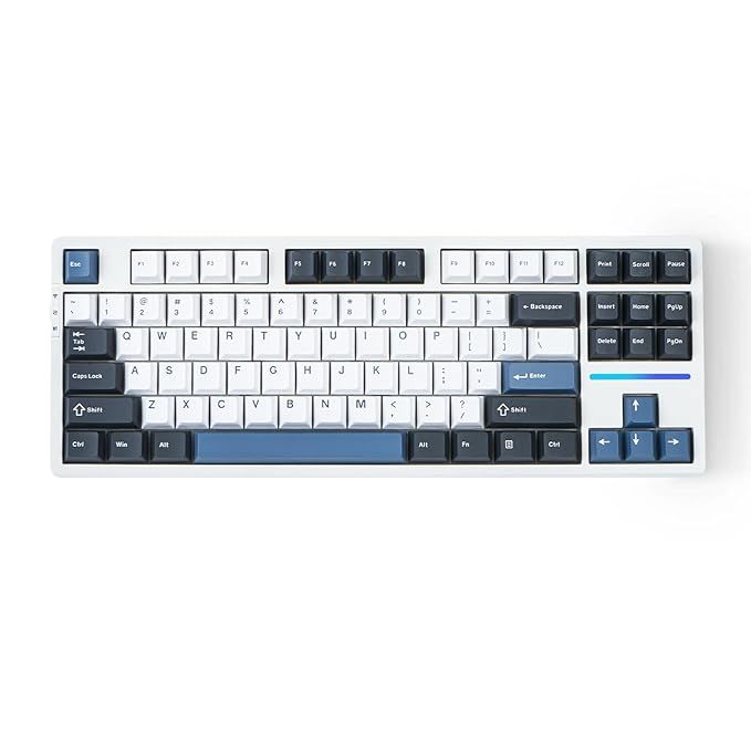 Enmakpak x VGN V87 Gaming, Wireless Mechanical Programmable Keyboard, 87 Keys, Hot Swap, 3 Connectivity Bluetooth, 2.4 GHz, USB-C New, Open Box Keyboard