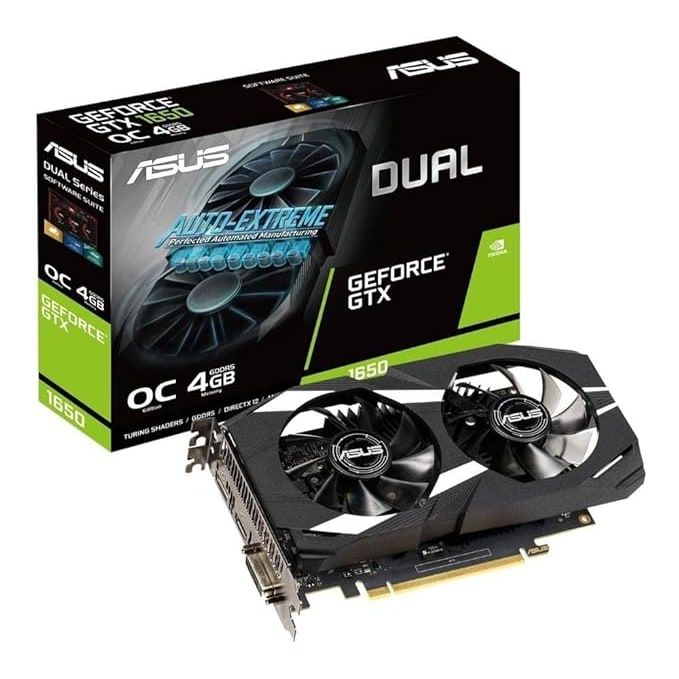 Buy the ASUS GeForce GTX 1650 Overclocked Dual Fan Edition 4GB
