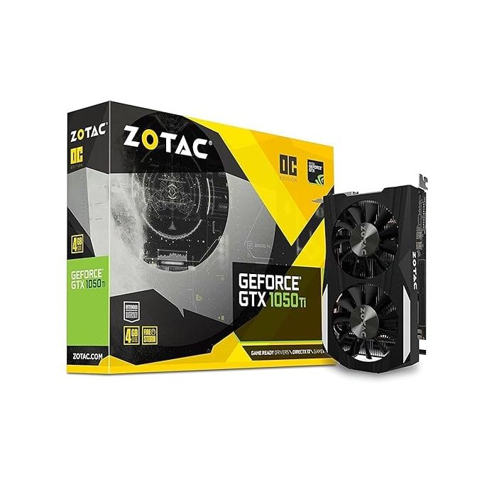 Buy the ZOTAC GeForce GTX 1050 Ti OC Edition 4GB Used GPU