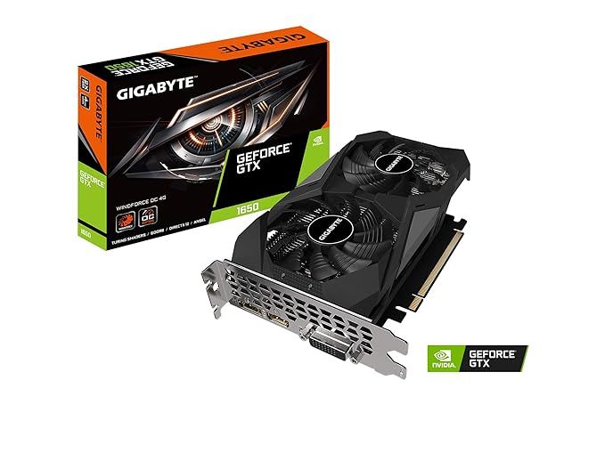 Gigabyte GeForce GTX 1650 4GB D6 GDDR6 Used GPU