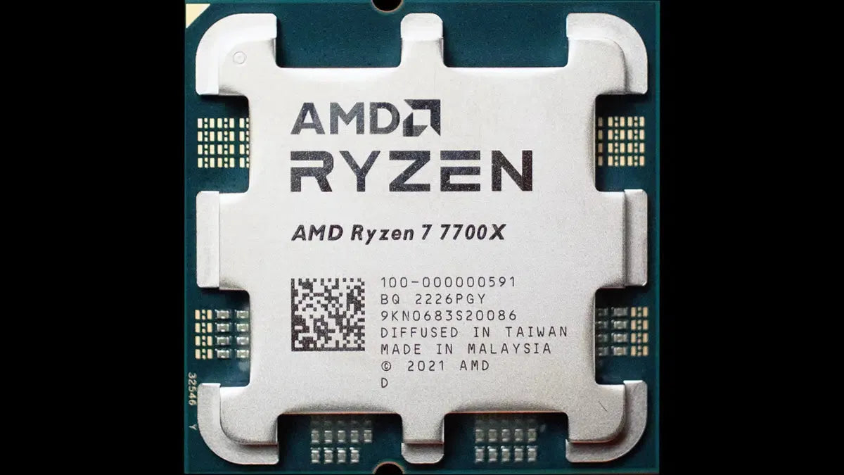 AMD Ryzen 7 7700X 8 cores 16 Threads Up to 5.4 GHz Used CPU