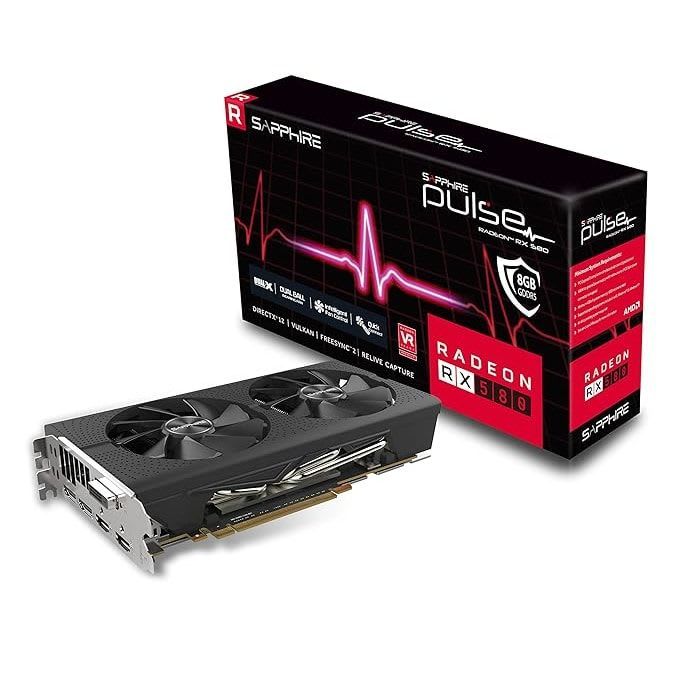 Sapphire Pulse Radeon RX 580 8GB Used GPU - Computify.in