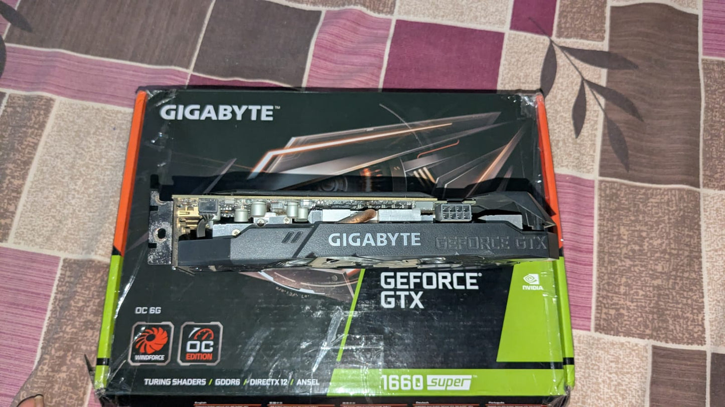 Gigabyte GTX 1660 SUPER OC 6GB Used GPU