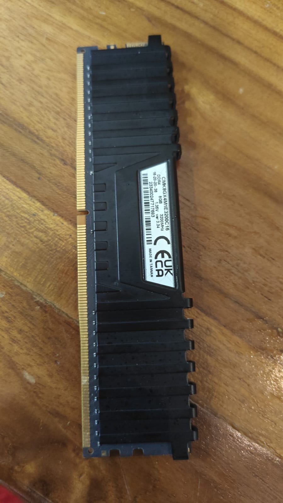 Corsair Vengeance LPX 8GB DDR4 3200MHZ C16 Used RAM
