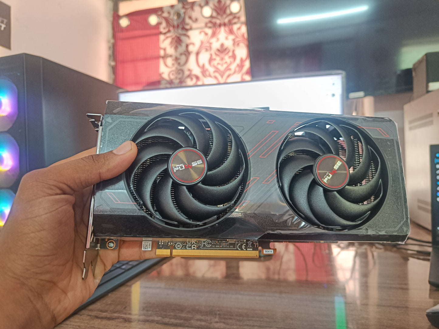 Sapphire Pulse AMD Radeon RX 7600 Gaming 8GB Used GPU