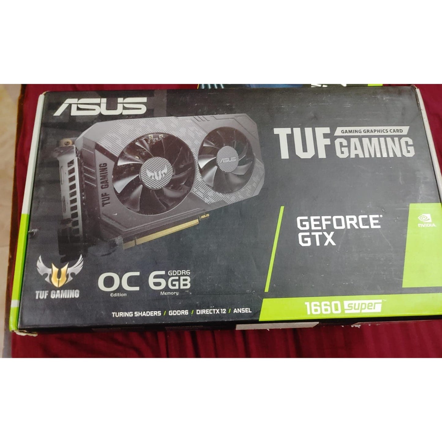 ASUS TUF Gaming GTX 1660 SUPER OC Edition 6GB Used GPU