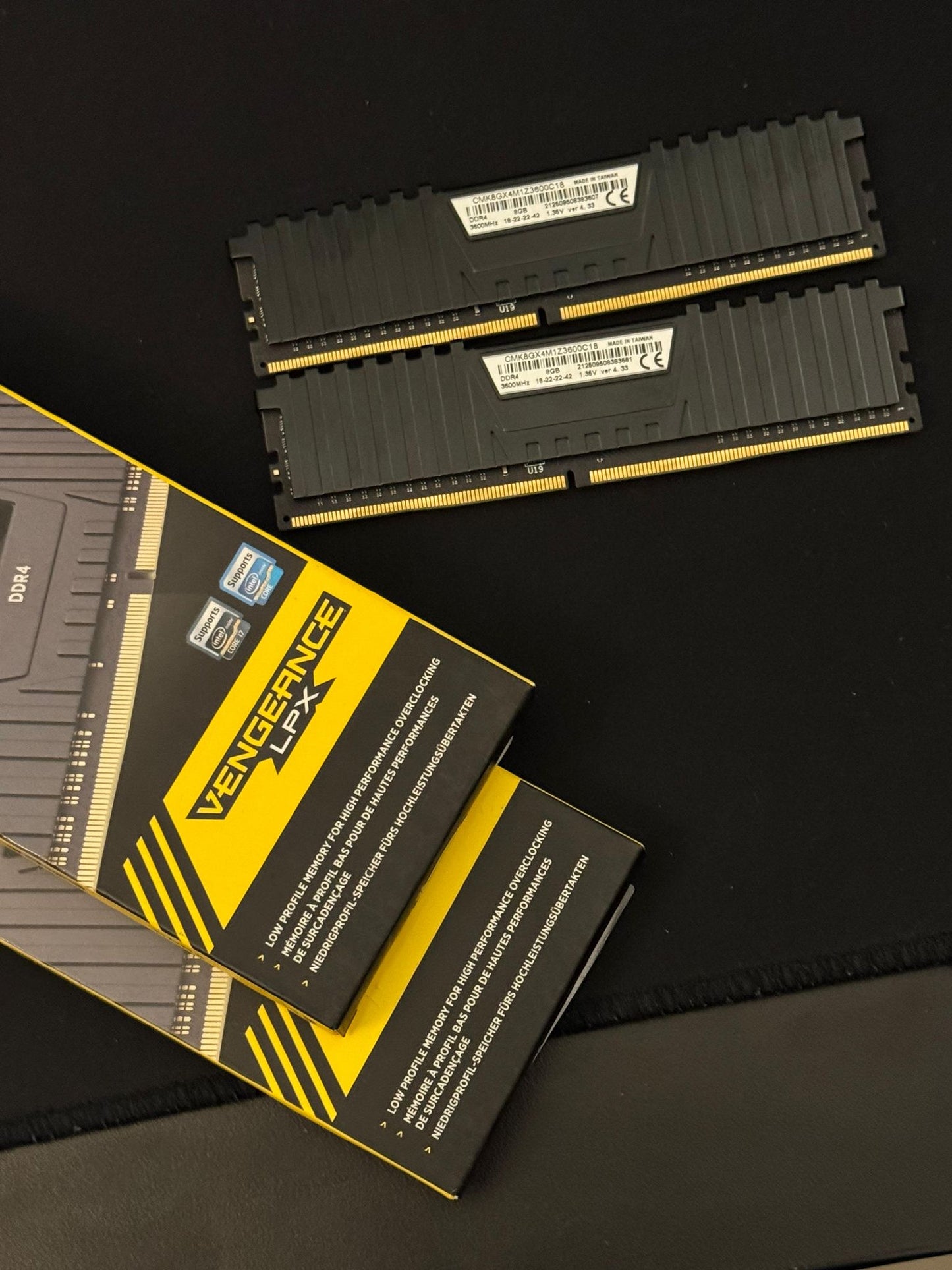 Corsair Vengeance LPX 16GB (2x8GB) DDR4 3600MHZ C16 Used RAM