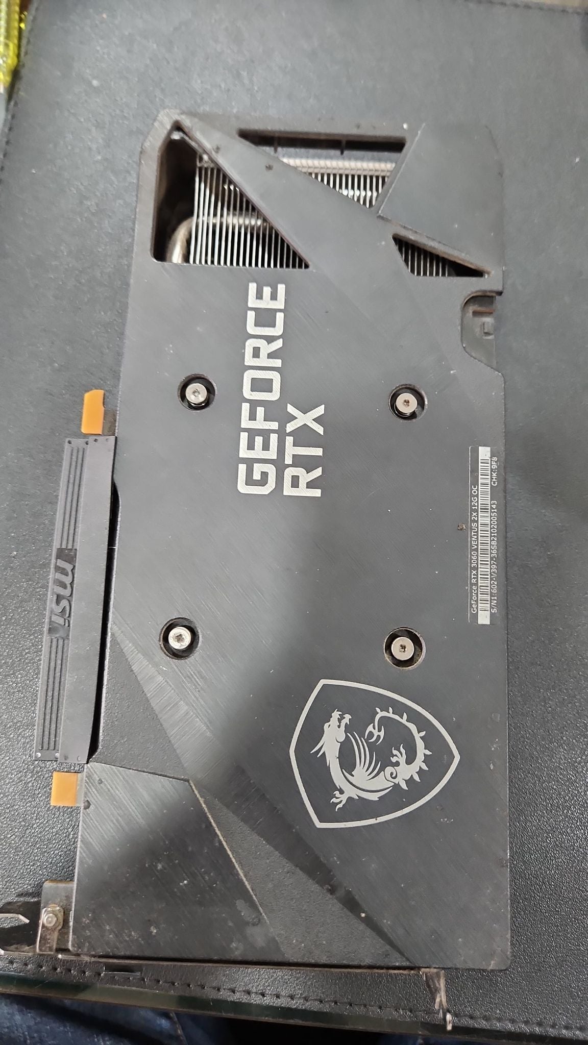 MSI GeForce RTX 3060 VENTUS 2X 12GB OC Used GPU