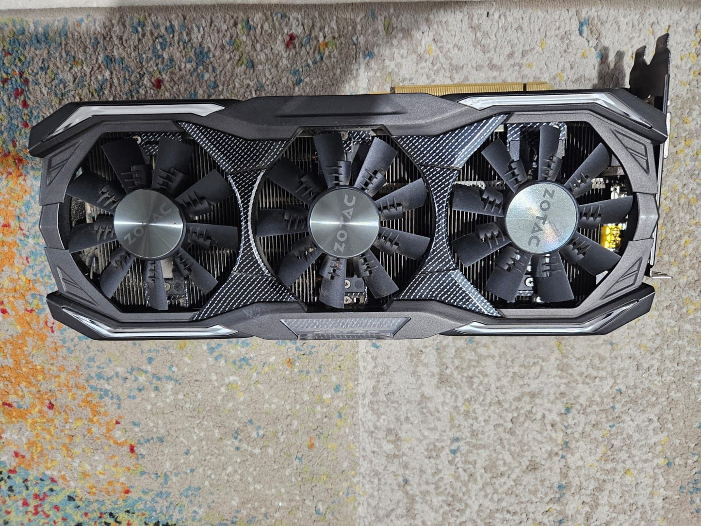 ZOTAC GeForce GTX 1070 AMP Extreme Triple Fans 8GB Used GPU
