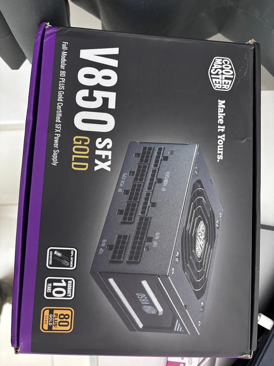 Cooler Master V850 SFX Gold 80+ Gold Fully Modular Power Supply Used PSU