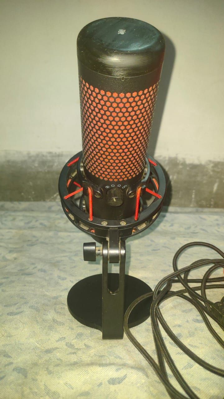 HyperX QuadCast - USB Condenser Gaming Microphone Used Mic