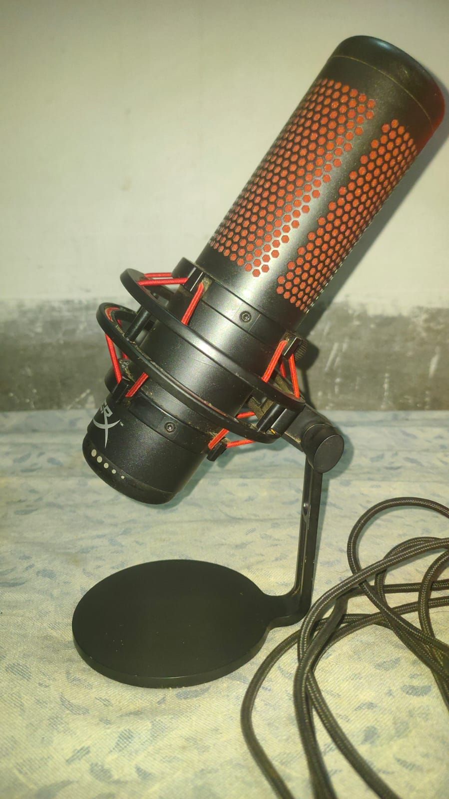 HyperX QuadCast - USB Condenser Gaming Microphone Used Mic