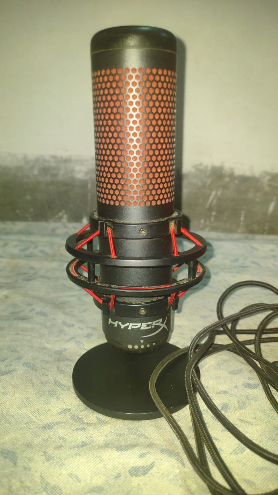 HyperX QuadCast - USB Condenser Gaming Microphone Used Mic