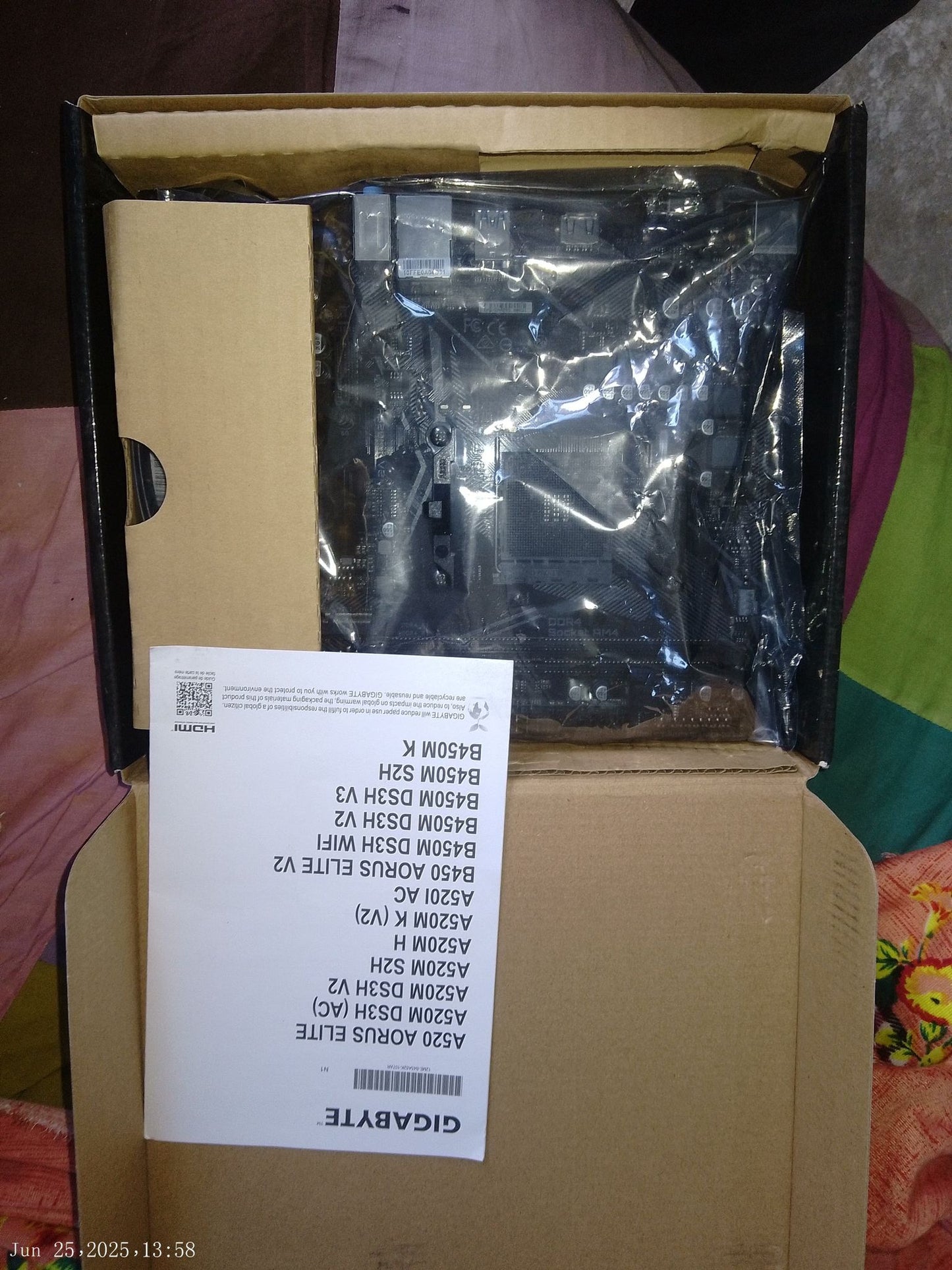 GIGABYTE A520M K V2 mATX AM4 Motherboard Open Box