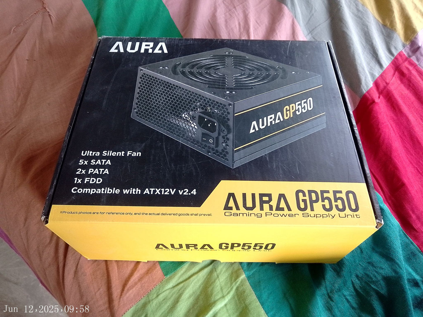 GAMDIAS Aura GP550 Atom PSU New, open box