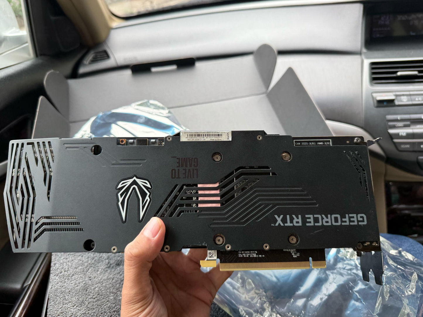 Zotac Gaming RTX 3080 Ti Trinity OC 12GB Used GPU