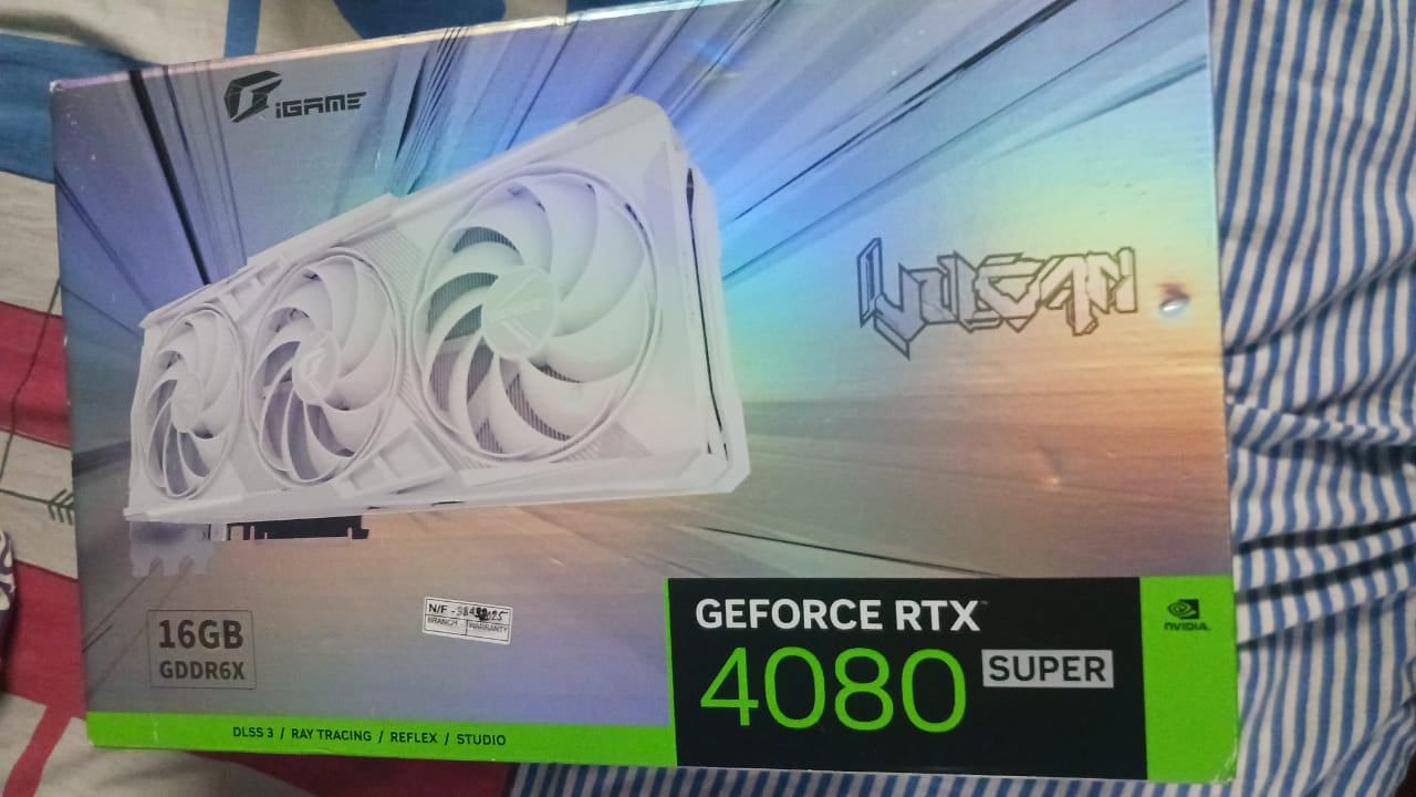 Colourful iGame GeForce RTX 4080 SUPER Ultra W OC 16GB Open box GPU