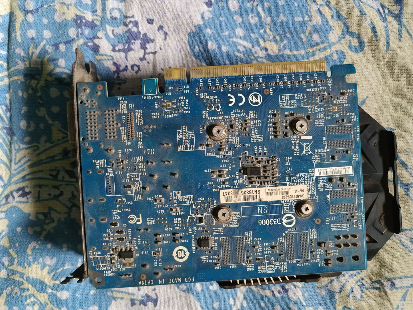 Gigabyte GTX 750 Ti GDDR5 2GB  Used GPU