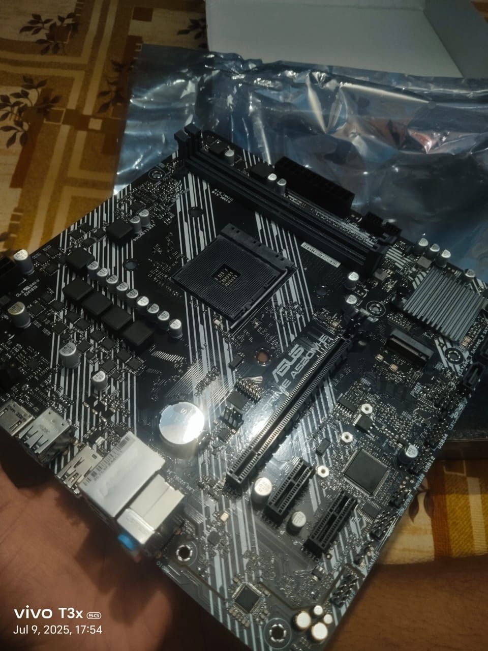 ASUS Prime A520M-E AM4 Socket DDR4 Used Motherboard