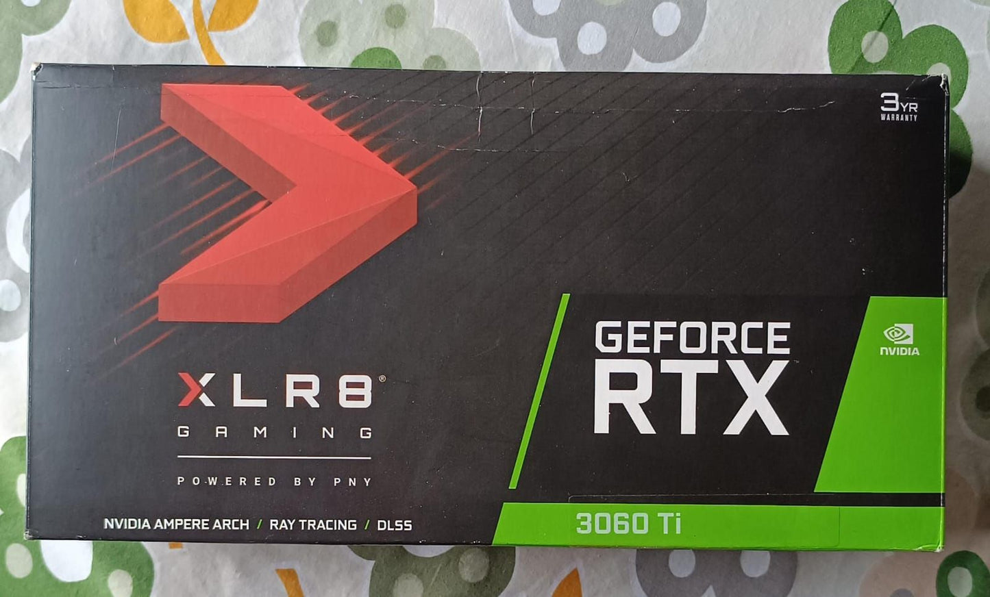 PNY RTX 3060 Ti 8GB XLR8 RGB Dual Fan Edition 8GB Used GPU