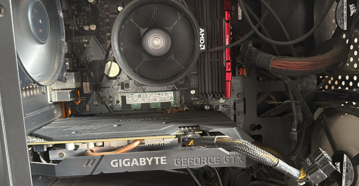 AMD RYZEN 5 3500 3.6 GHz Upto 4.1 GHz AM4 Socket 6 Cores 6 Threads Used CPU
