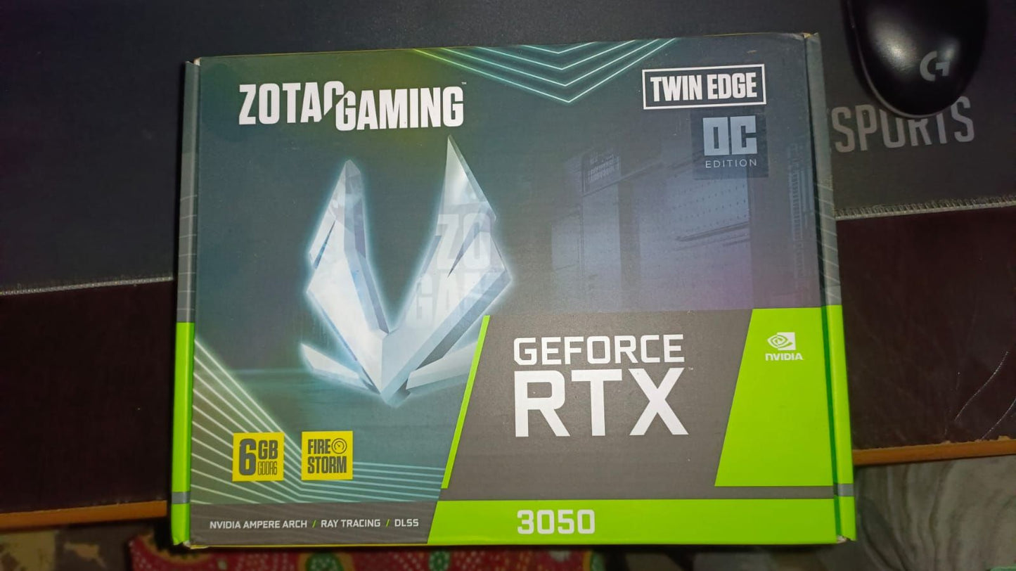 Zotac GeForce RTX 3050 Twin Edge OC 6GB Used GPU