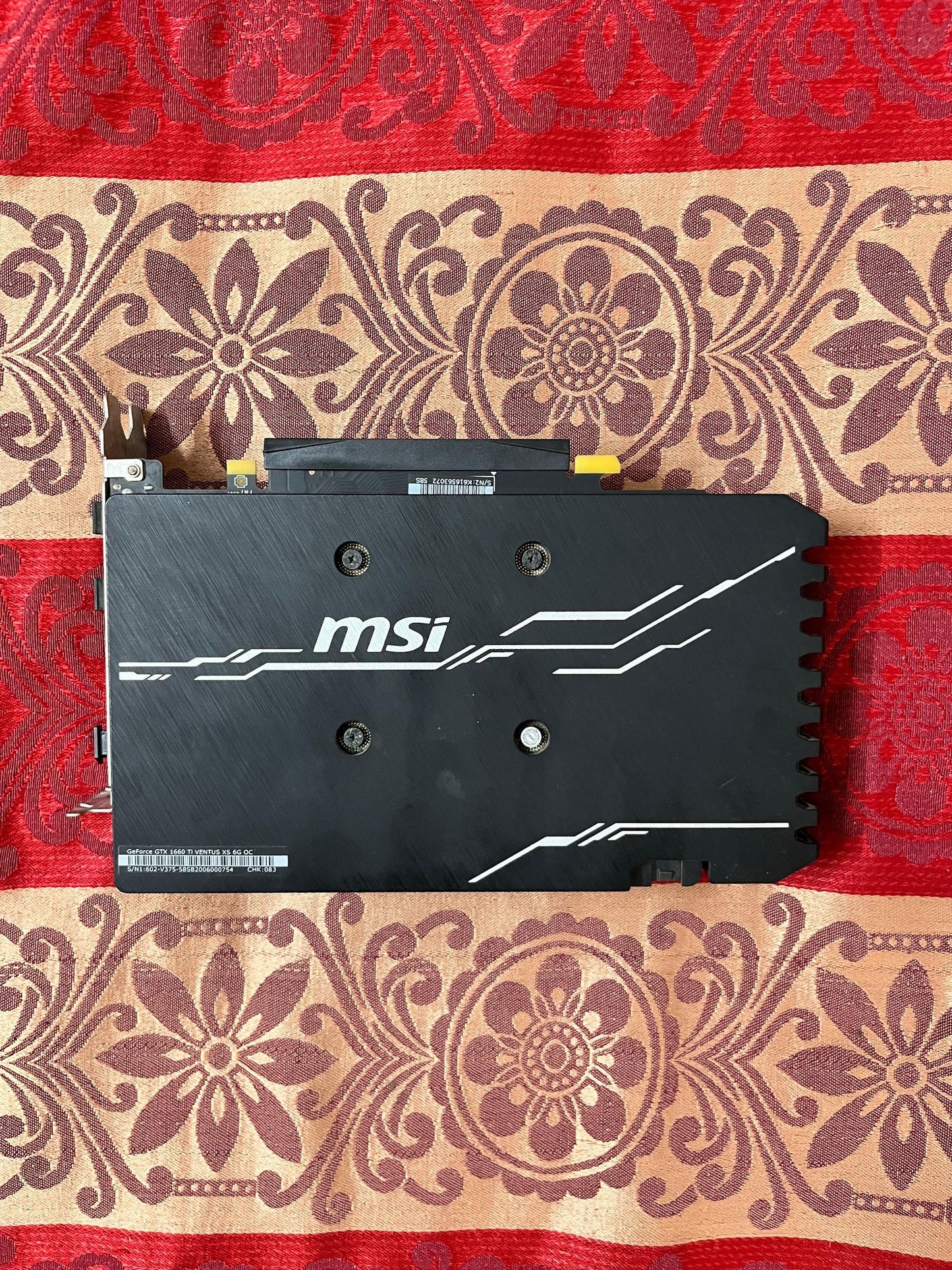 MSI GeForce GTX 1660Ti Ventus XS OC 6GB GDDR6 Used GPU