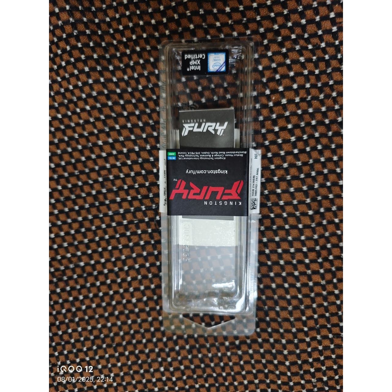 Kingston Fury Beast 16GB 3200MHz DDR4 CL16 New, Open Box RAM