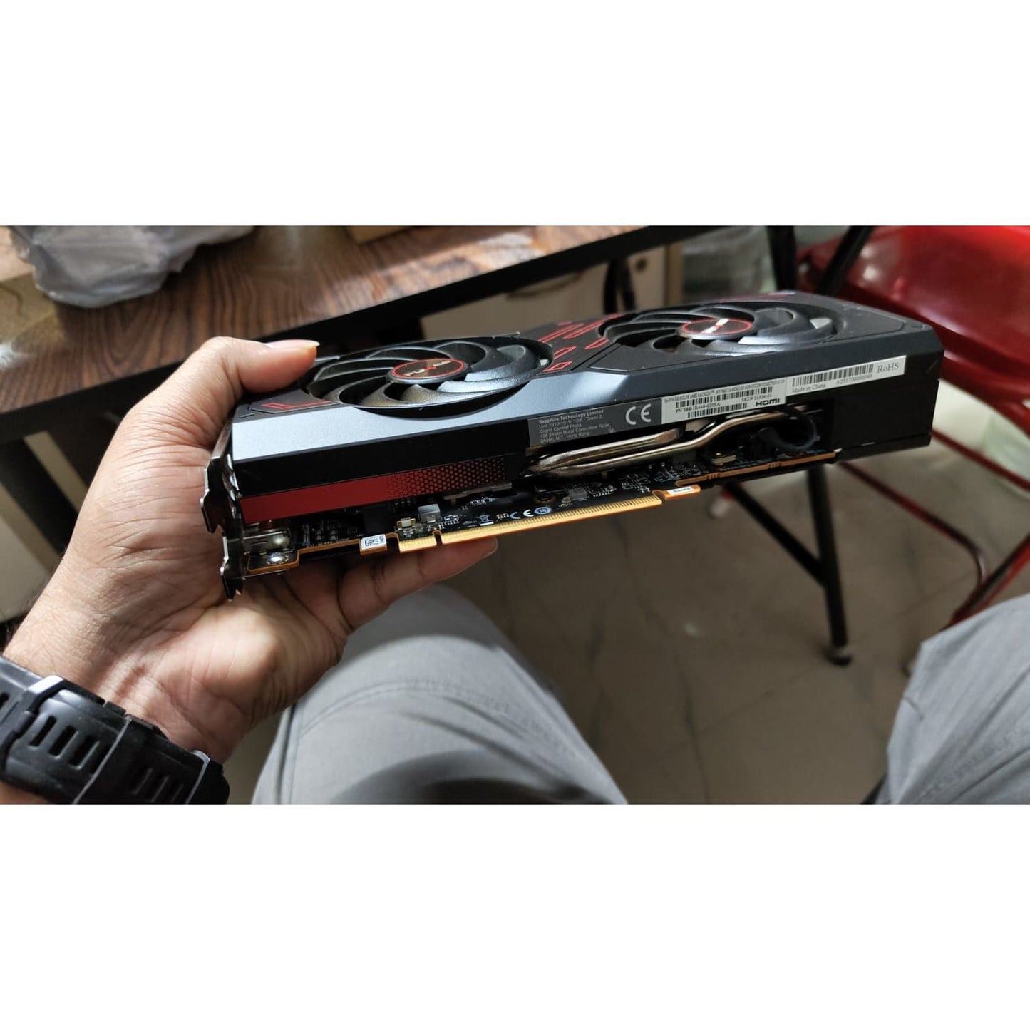 Sapphire Pulse Rx 7600 Gaming 8GB Used GPU