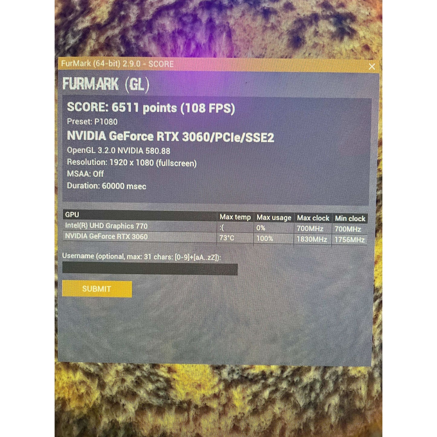 MSI GeForce RTX 3060 Ventus 2X 12GB OC Used GPU (Under Warranty)