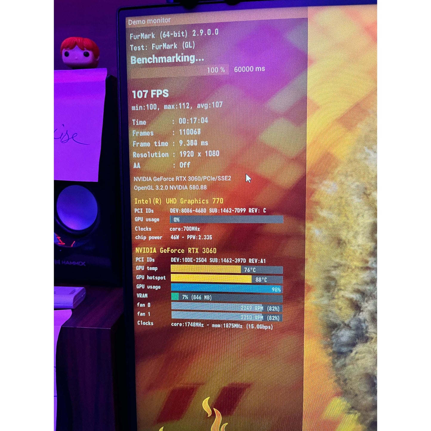 MSI GeForce RTX 3060 Ventus 2X 12GB OC Used GPU (Under Warranty)