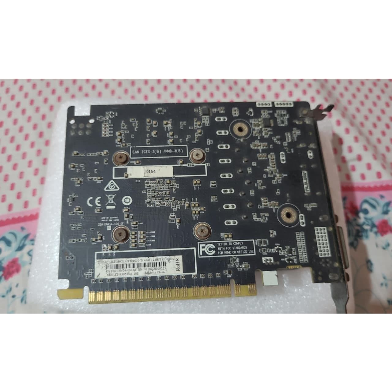 ZOTAC GeForce GTX 1050 Ti Mini 4GB Used GPU - Computify.in