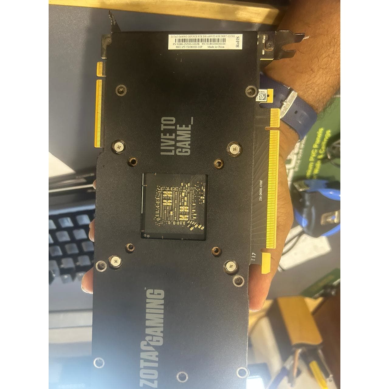 ZOTAC GAMING GeForce RTX 2080 AMP 8GB Used GPU
