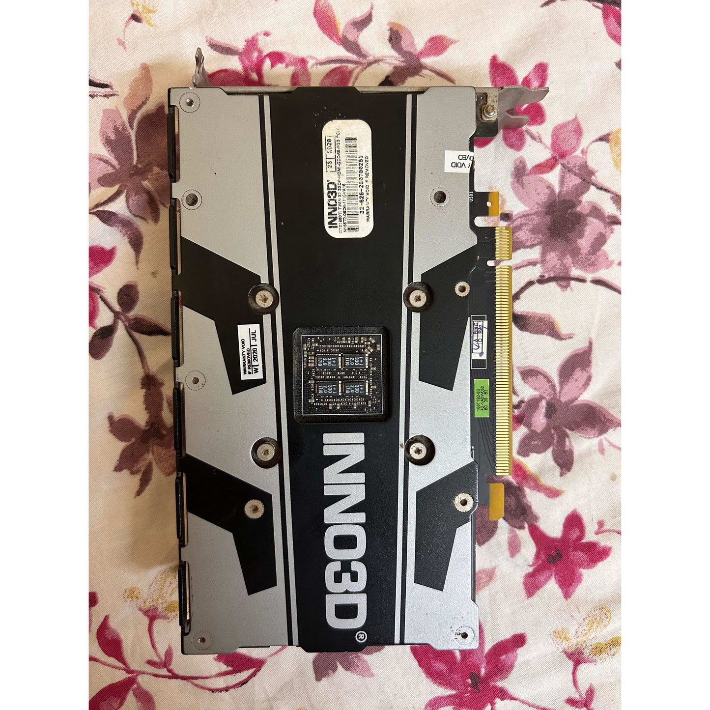 Inno3D GTX 1660 Ti 6gb GDDR6 Twin X2 Used GPU