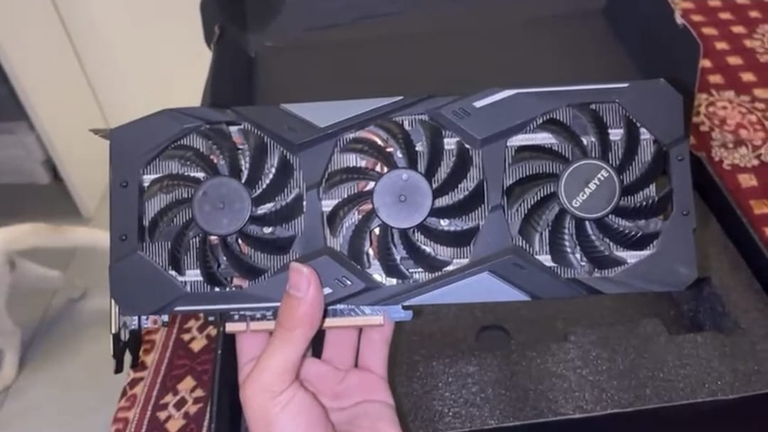 Gigabyte Radeon Rx 5700 Xt Gaming OC 8GB Used GPU