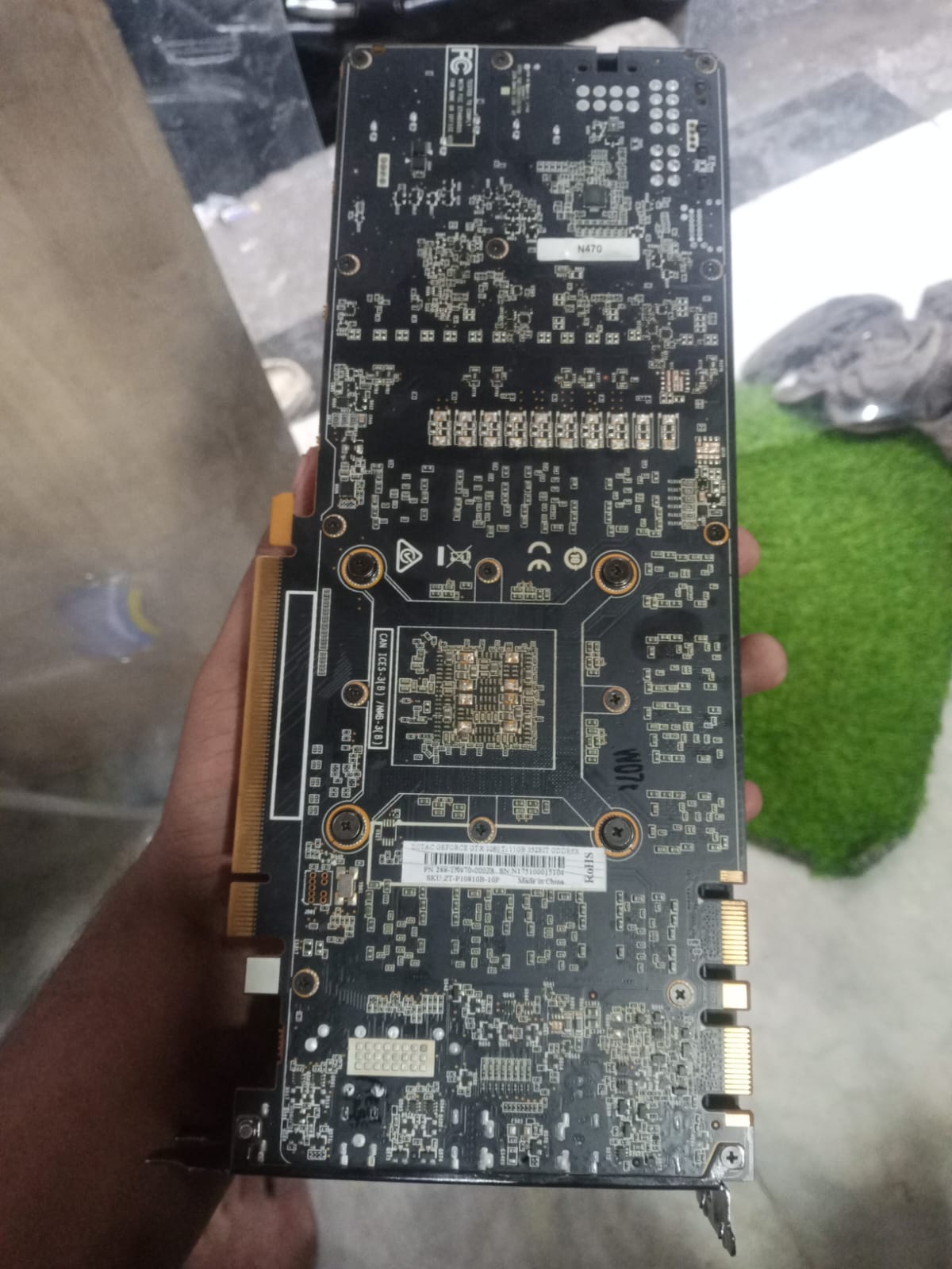 ZOTAC GeForce GTX 1080 Ti Blower 11GB Used GPU