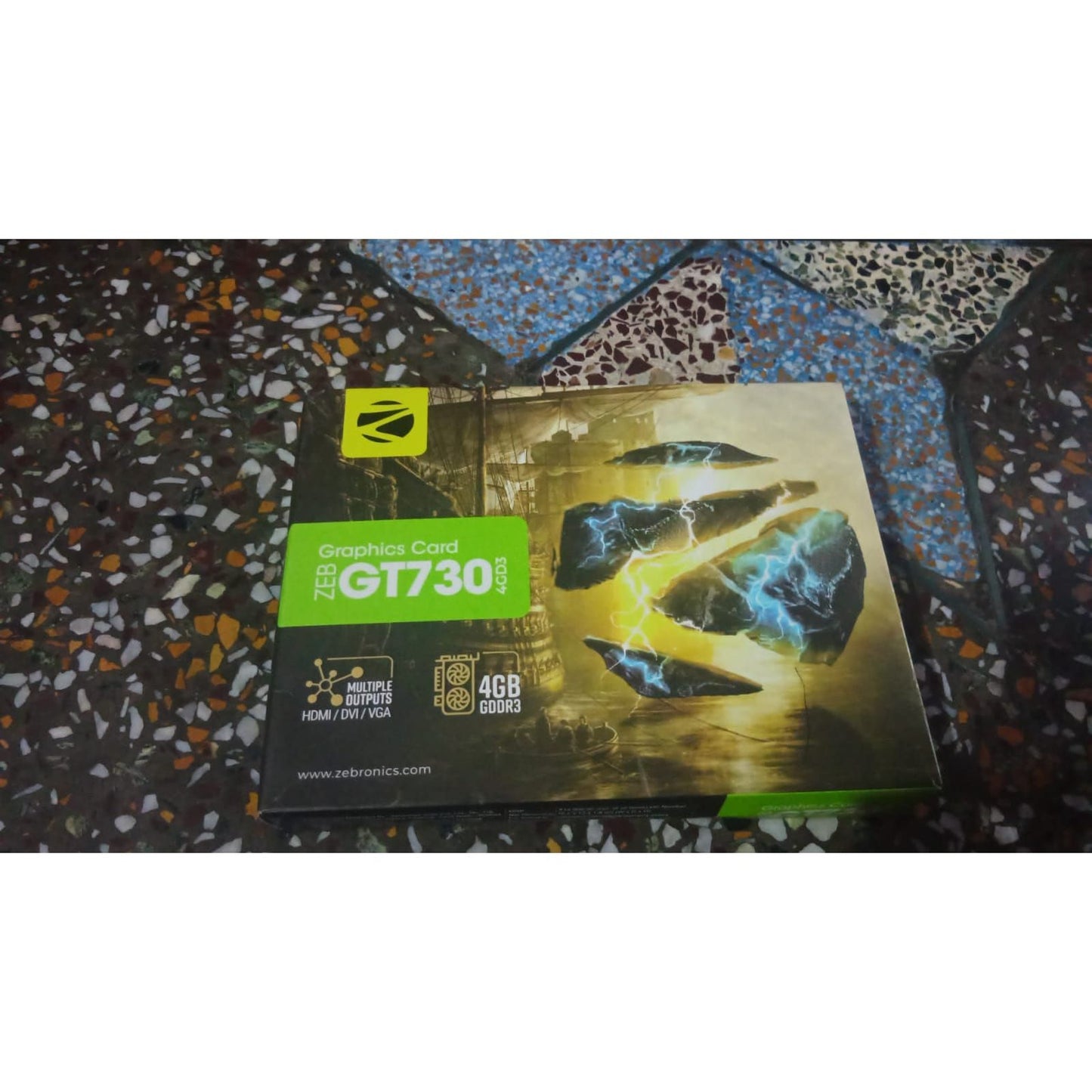 Zebronics Nvidia GEFORCE GT 730 4GB DDR3 Used GPU