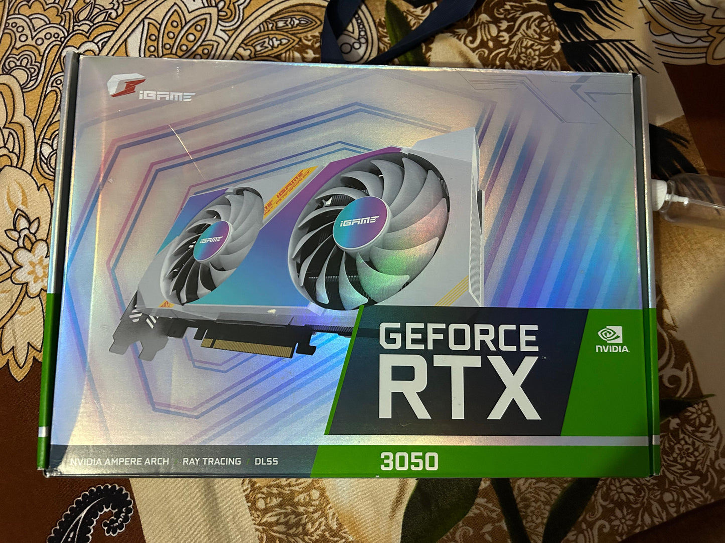 Colorful iGame GeForce RTX 3050 Ultra W DUO OC V2 8GB Used GPU (Under Warranty)