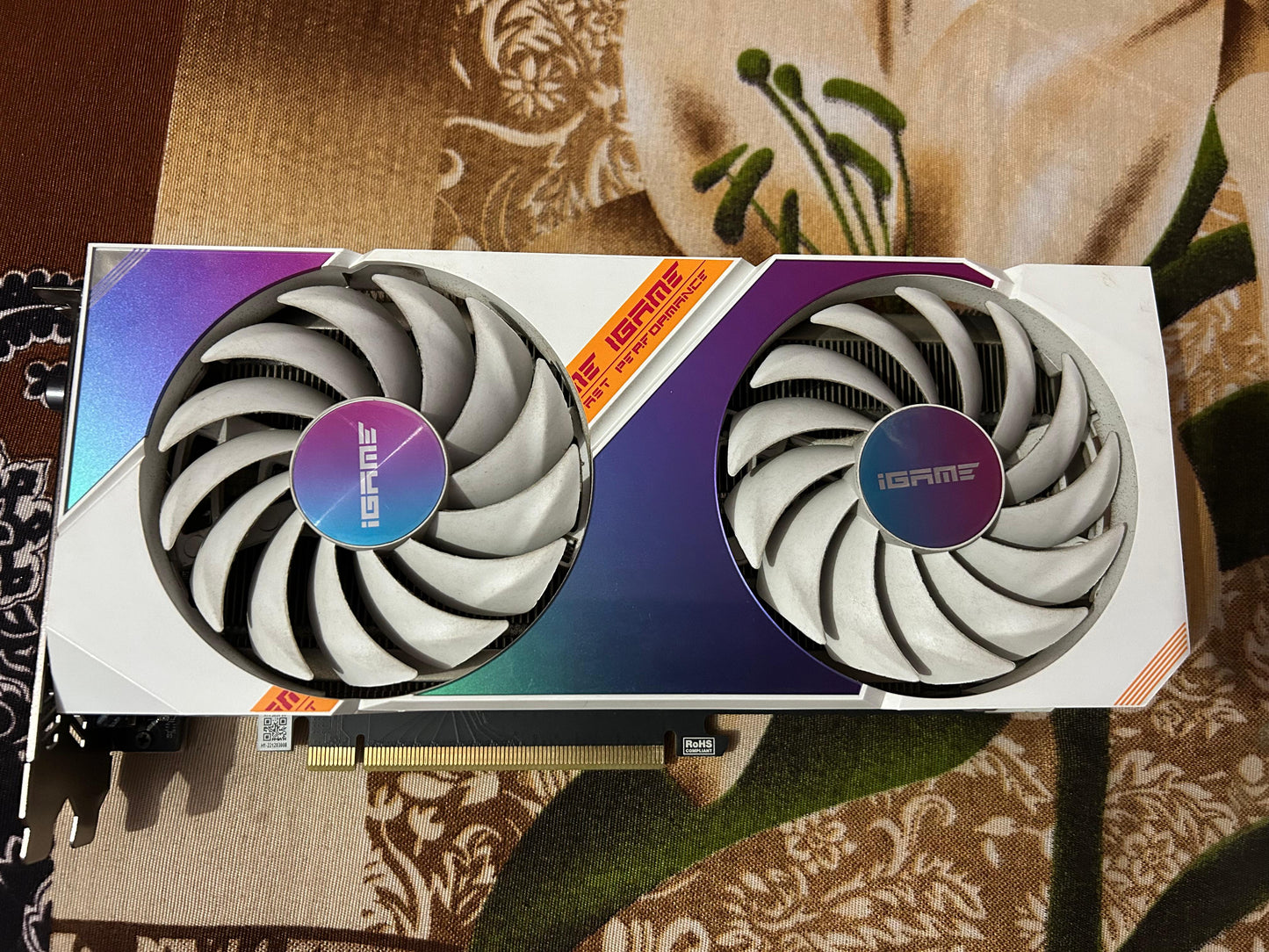 Colorful iGame GeForce RTX 3050 Ultra W DUO OC V2 8GB Used GPU (Under Warranty)