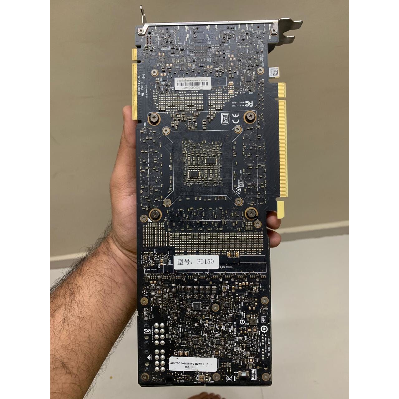 Leadtek WinFast GeForce RTX 2080 Ti CLASSIC 11GB Used GPU