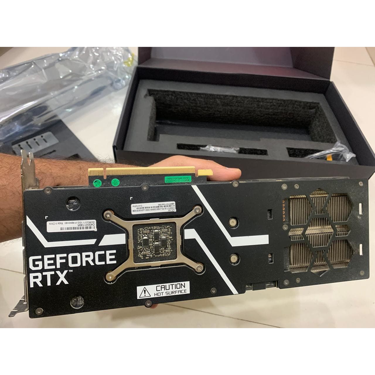 GALAX GeForce RTX 3070 Ti SG 1-Click OC 8GB Used GPU