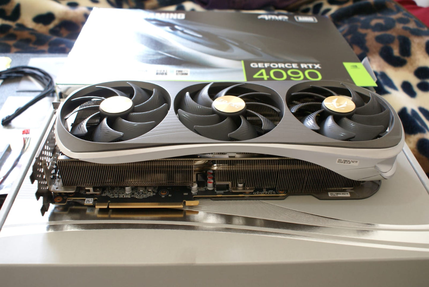 ZOTAC GAMING GeForce RTX 4090 AMP Extreme AIRO 24GB Open Box GPU