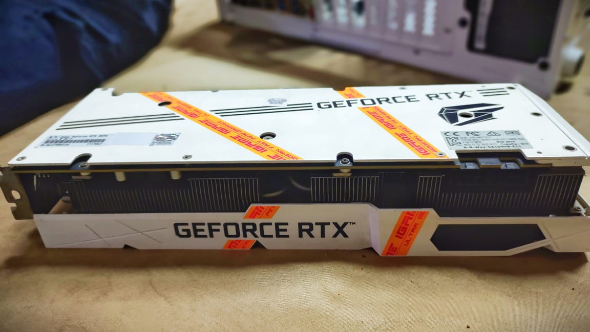 COLORFUL iGame GeForce RTX 3070 Ultra W OC Triple Fan 8GB Used GPU