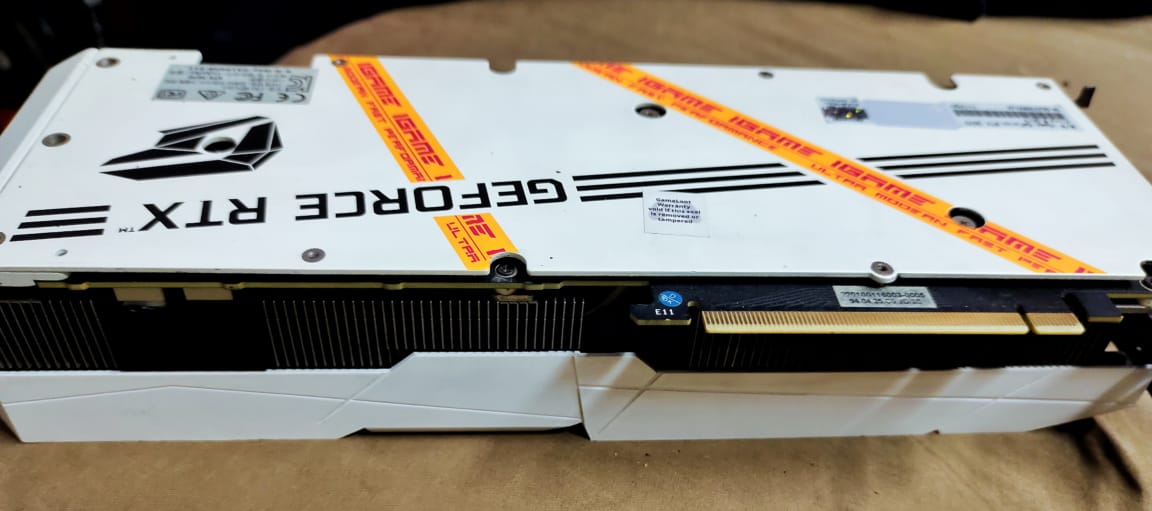 COLORFUL iGame GeForce RTX 3070 Ultra W OC Triple Fan 8GB Used GPU